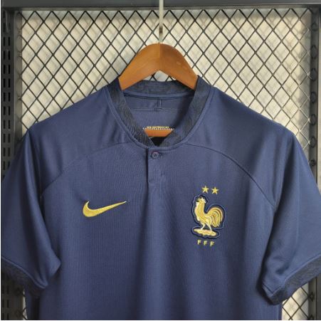 Camisa da França 2022 Home Azul