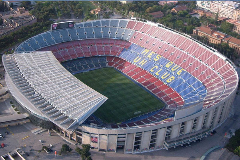 Maquete do Estádio do Barcelona Camp Nou