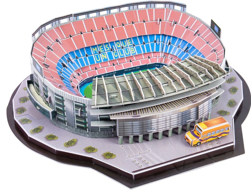 Maquete do Estádio do Barcelona Camp Nou