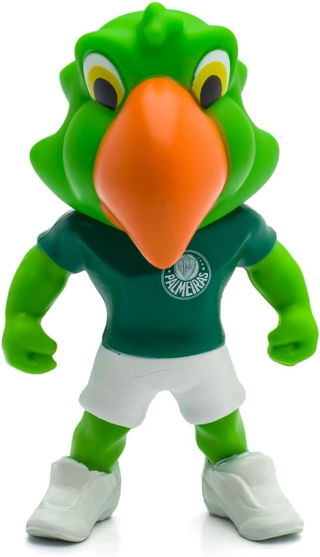 Mascote do Palmeiras Periquito 12cm