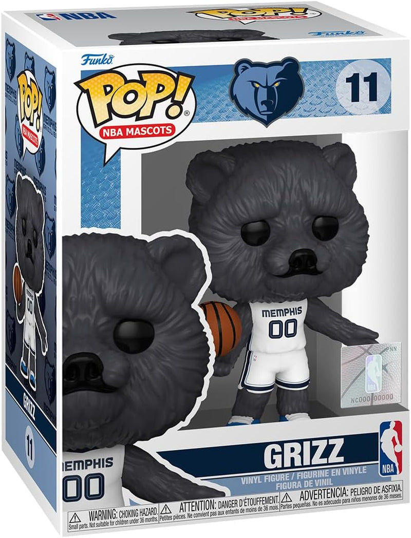 Funko Pop! Mascotes da NBA - Memphis Grizzlies - Grizz