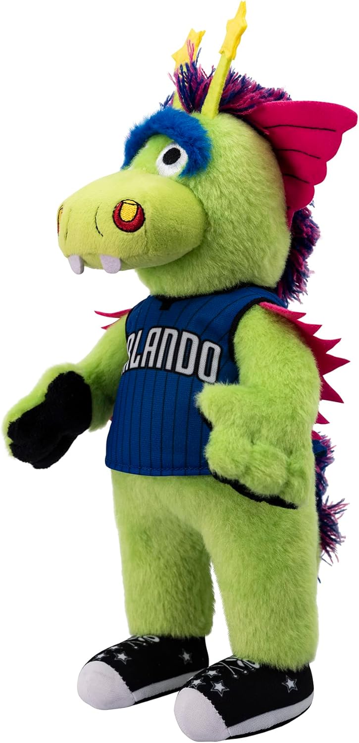 Mascote Orlando Magic NBA Dragon Pelúcia 25cm