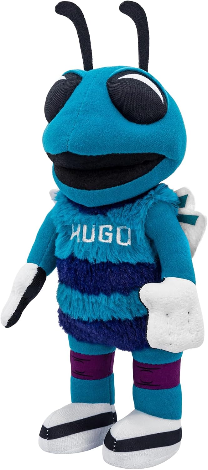 Mascote da NBA Charlotte Hornets Hugo Pelúcia 25cm