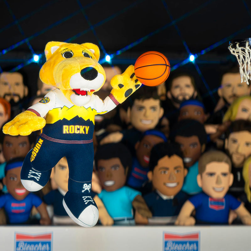 Mascote Denver Nuggets NBA Rocky Pelúcia 25cm