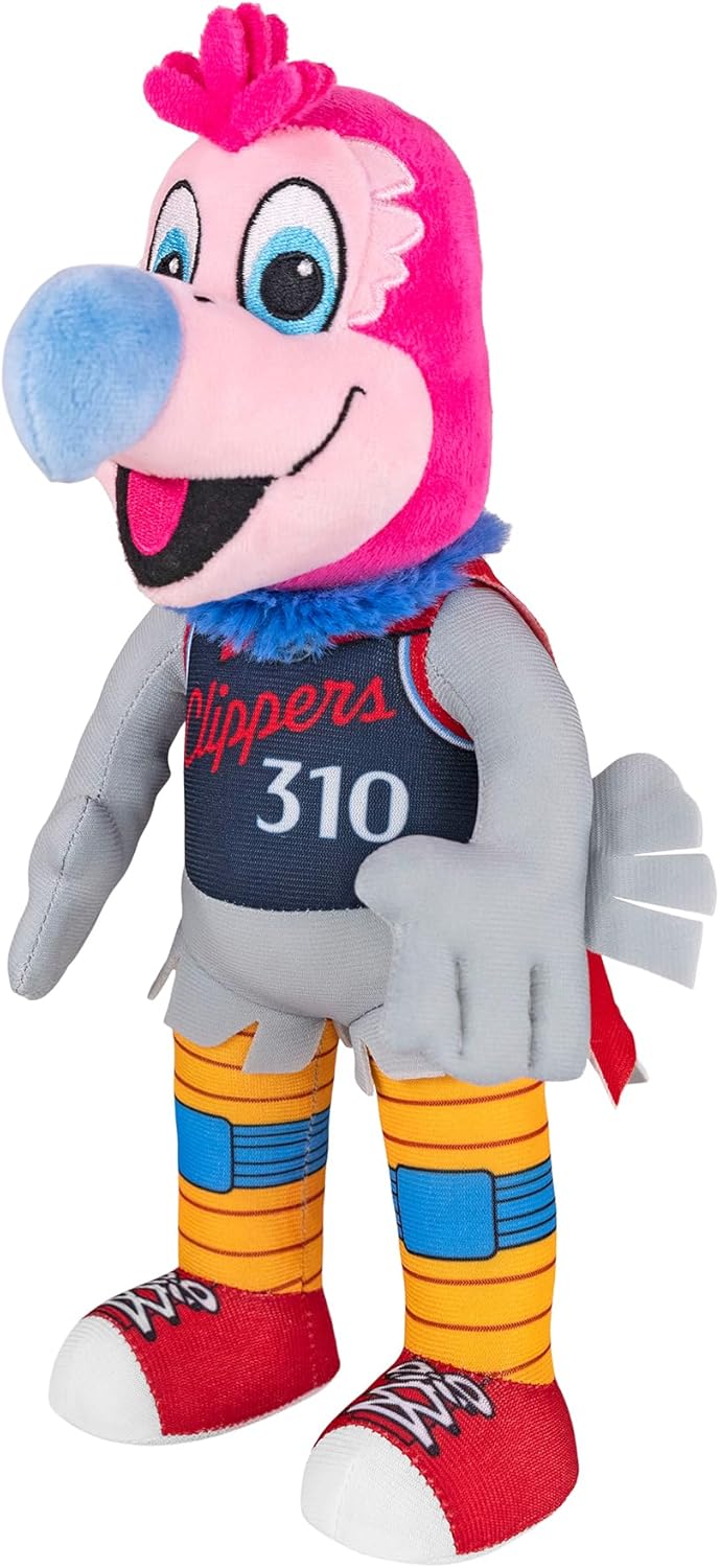 Mascote do Los Angeles Clippers de Pelúcia 25cm