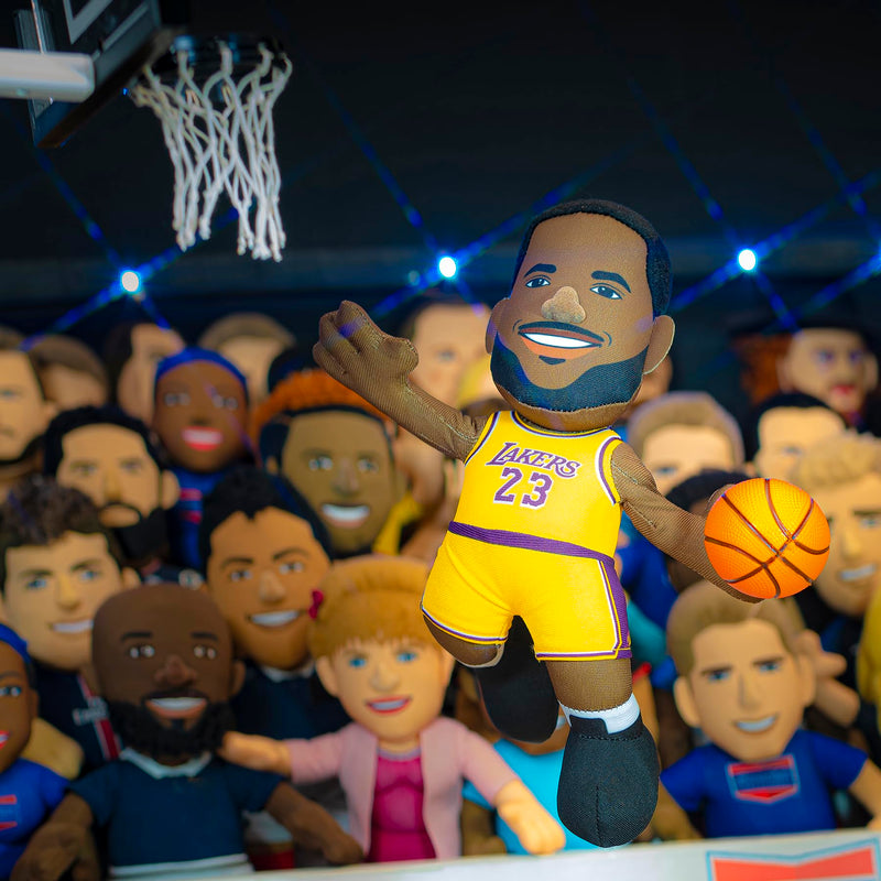 Boneco Lebron James NBA de Pelúcia 25cm