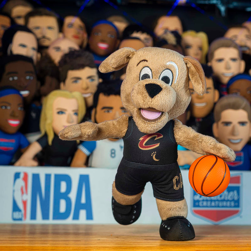 Mascote da NBA Cleveland Cavaliers Moondog pelúcia 25cm