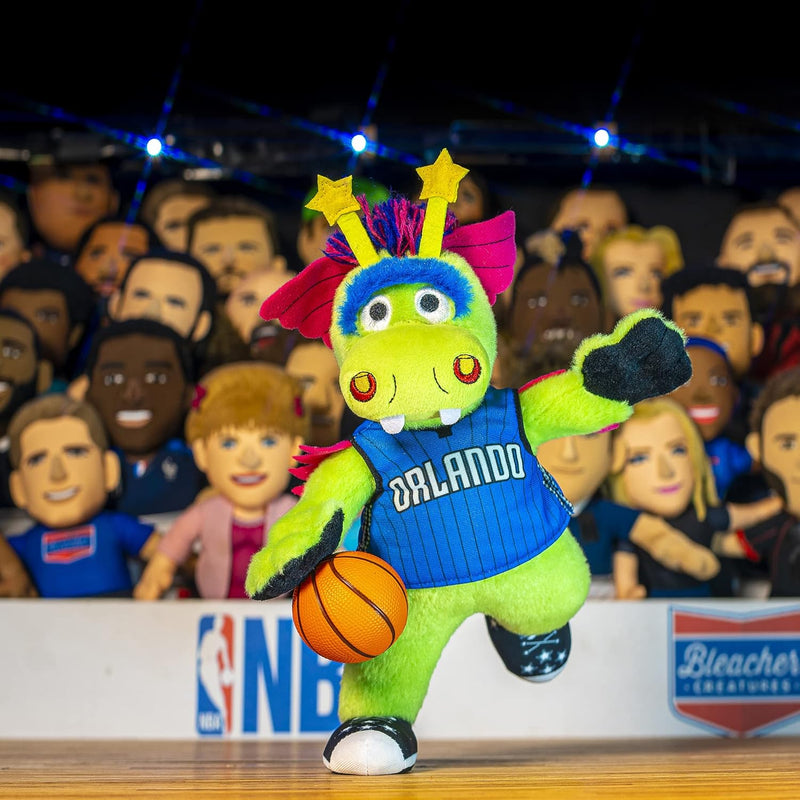 Mascote Orlando Magic NBA Dragon Pelúcia 25cm