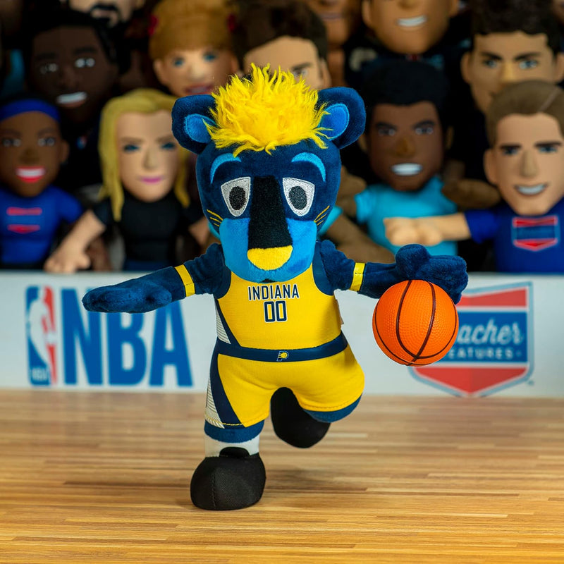 Mascote Indiana Pacers Boomer NBA The Panther Pelúcia 25cm