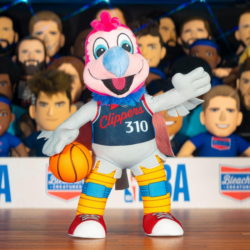 Mascote do Los Angeles Clippers de Pelúcia 25cm