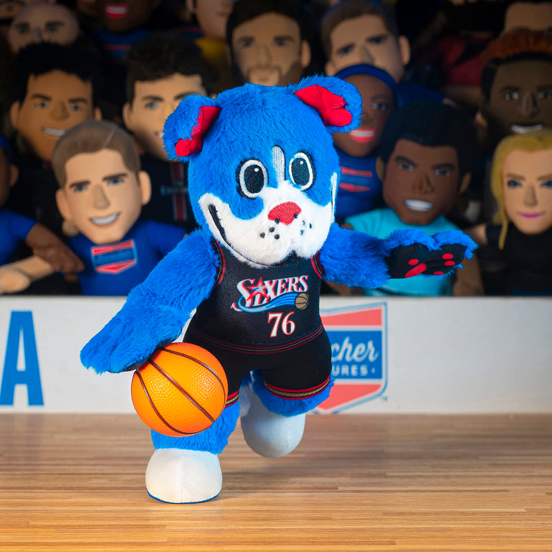 Mascote NBA do Philadelphia de pelúcia " - Franklin 76ers