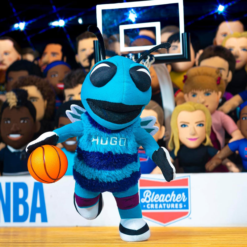 Mascote da NBA Charlotte Hornets Hugo Pelúcia 25cm