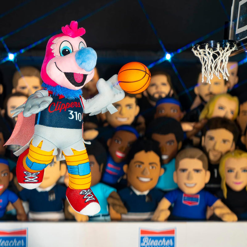 Mascote do Los Angeles Clippers de Pelúcia 25cm