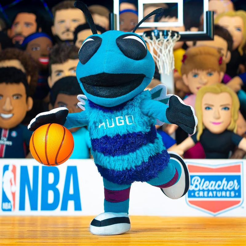 Mascote da NBA Charlotte Hornets Hugo Pelúcia 25cm