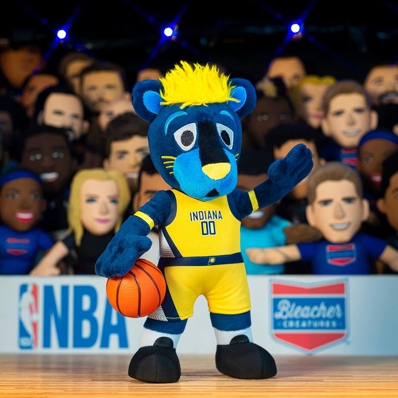 Mascote Indiana Pacers Boomer NBA The Panther Pelúcia 25cm