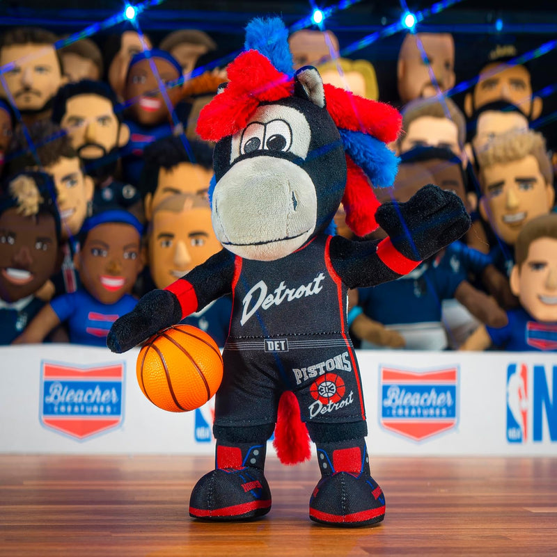 Mascote Detroit Pistons NBA Hooper Pelúcia 25cm