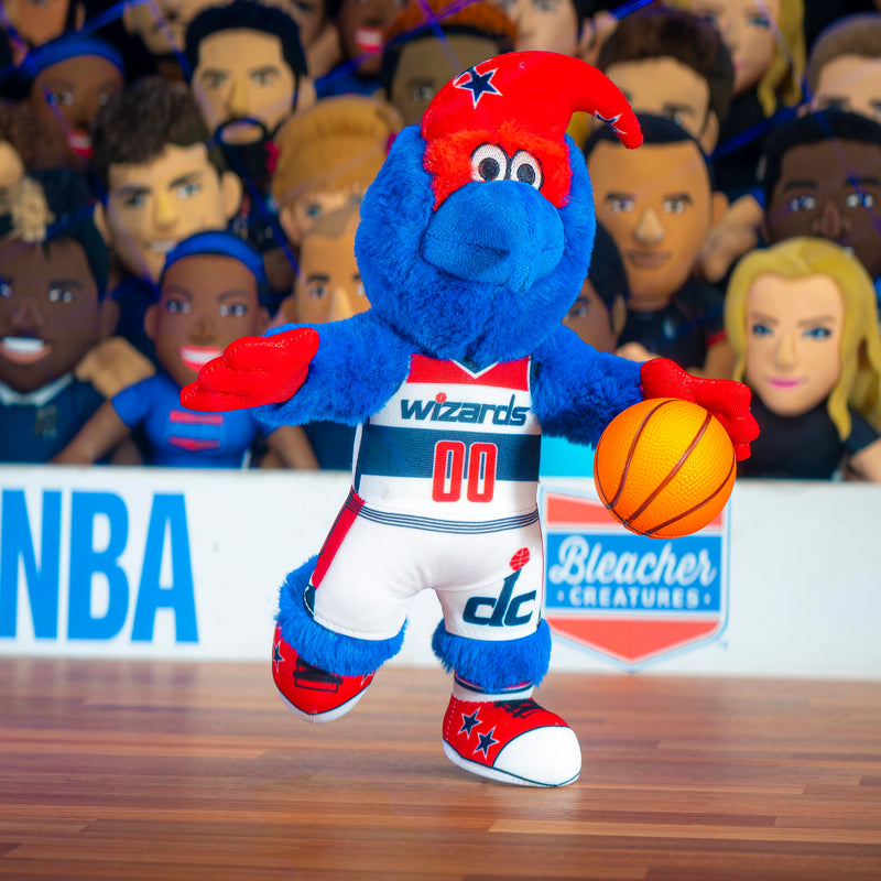 Mascote da NBA Washington Wizards G-Wiz Pelúcia 25cm