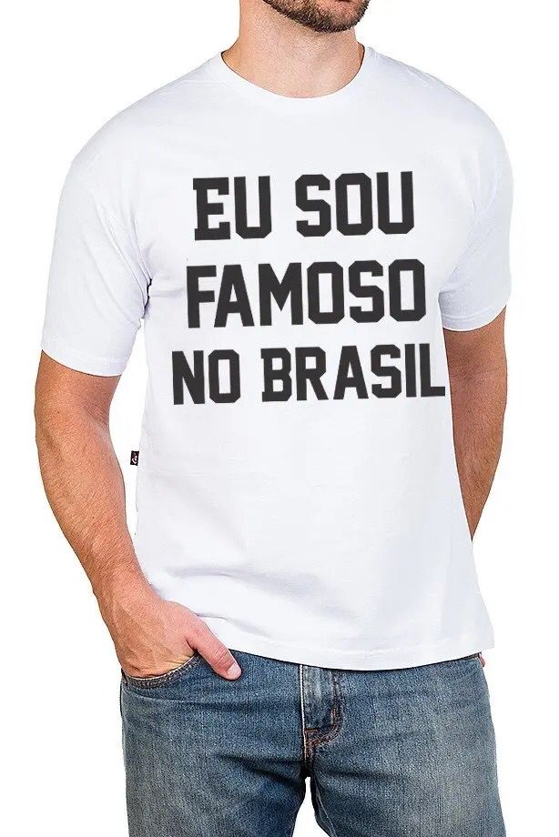 Camiseta Eu Sou Famoso no Brasil - Greg Todo Mundo Odeia o Chris