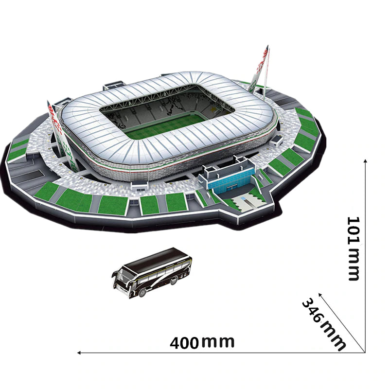 Maquete do Estádio do Juventus Allianz Stadium