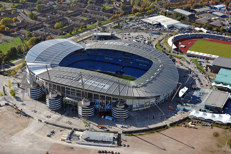 Maquete do Estádio do Manchester City Etihad Stadium