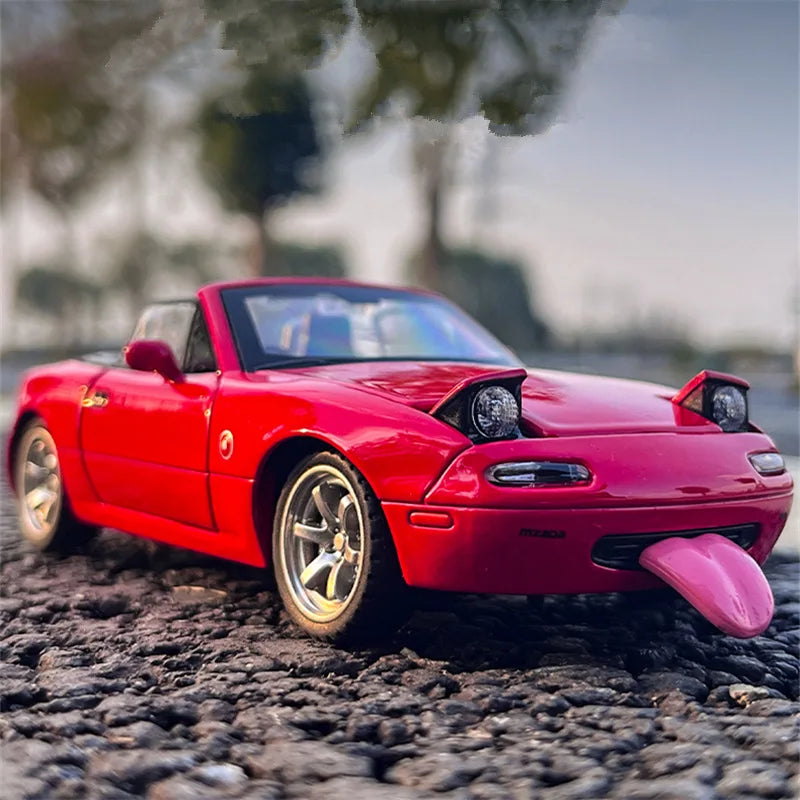 Miniatura de Carro Conversível MX-5 Esportivo em Miniatura - Escala 1:32