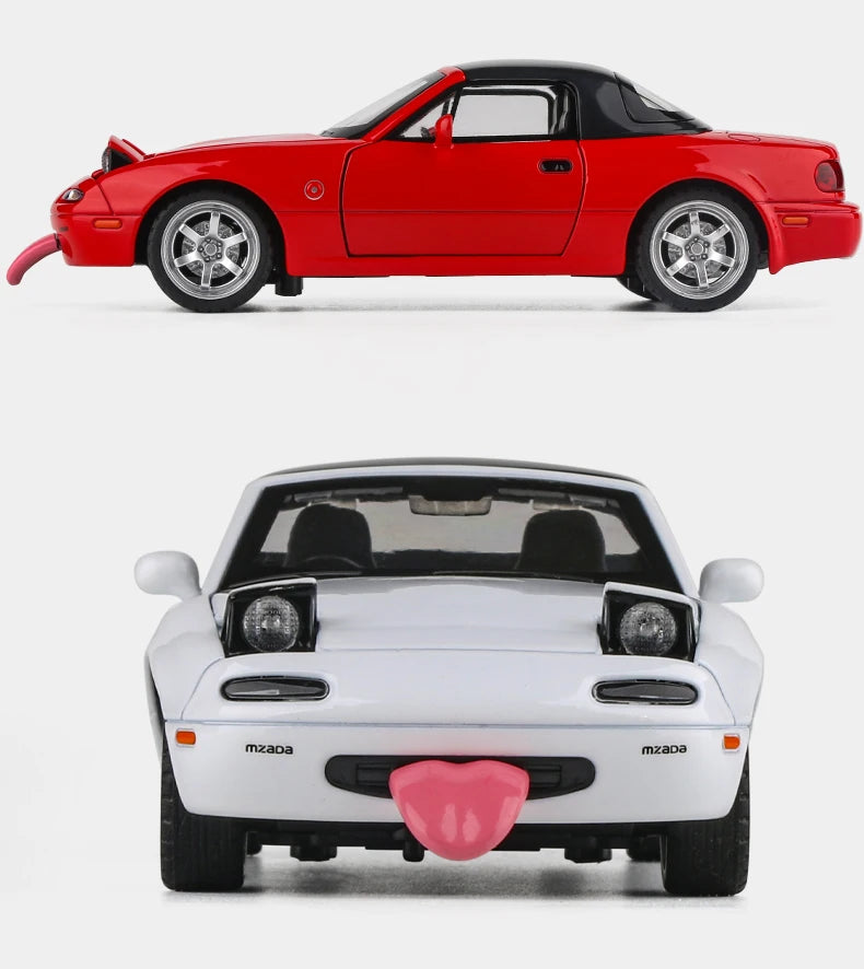 Miniatura de Carro Conversível MX-5 Esportivo em Miniatura - Escala 1:32