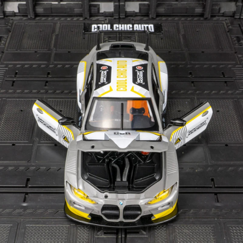 Miniatura de Carro BMW M4 GT3 Esportiv Escala 1:24