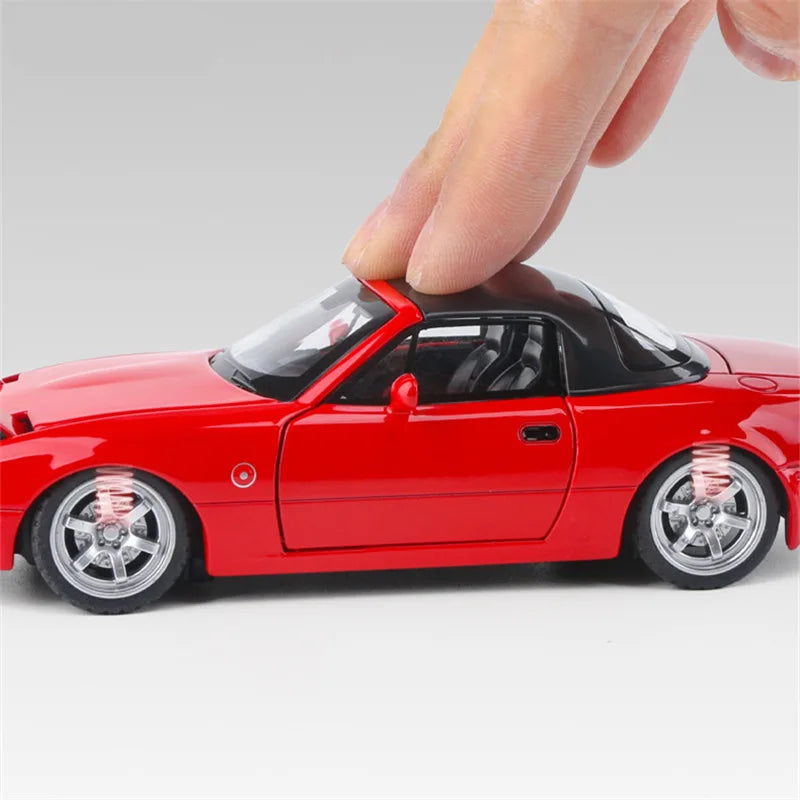 Miniatura de Carro Conversível MX-5 Esportivo em Miniatura - Escala 1:32