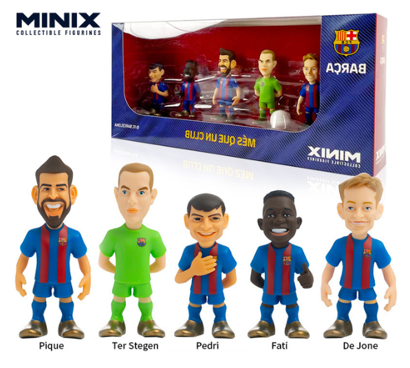 Bonecos Jogadores do Barcelona Minix