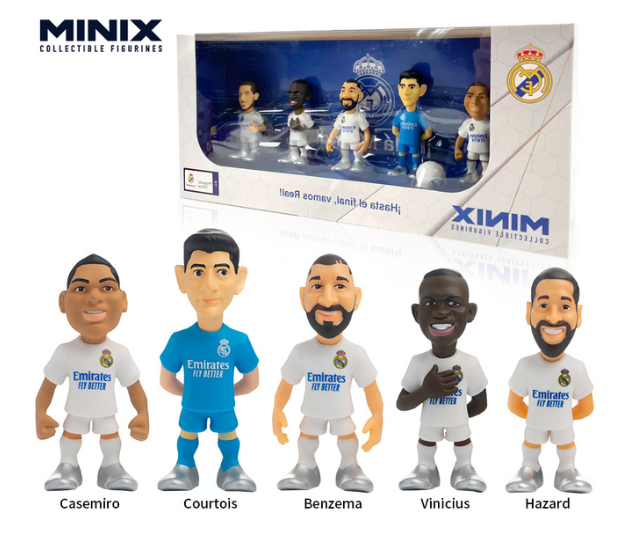Bonecos Jogadores do Real Madrid Minix