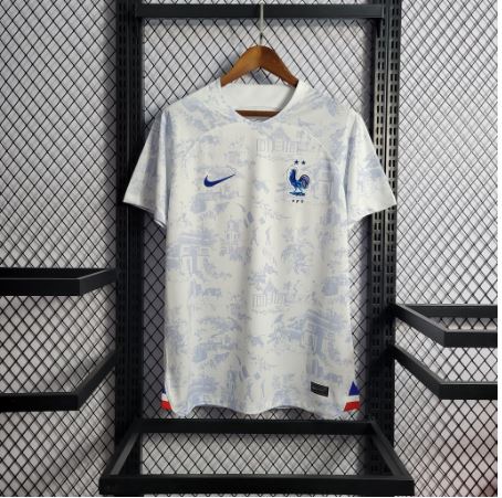 Camisa da França 2022 Uniforme 2 Branca