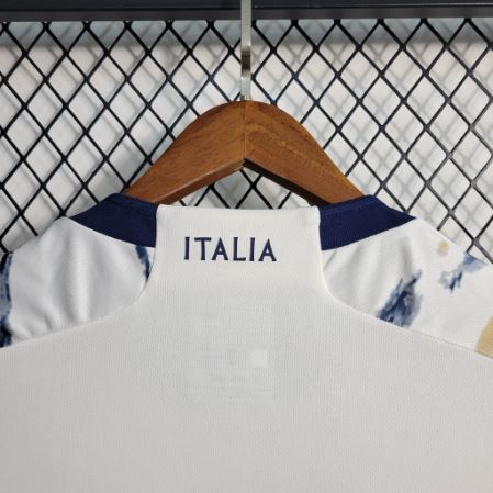 Camisa da Itália 2023 uniforme 2 Branco