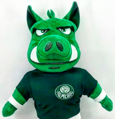 Mascote do Palmeiras Gobatto de Pelúcia 43cm