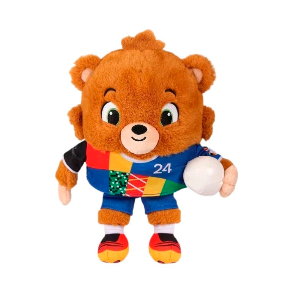 Mascote da Eurocopa 2024 Pelúcia